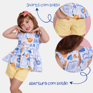 Conjunto Milena infantil