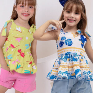 Conjunto Amanda do infantil até juvenil